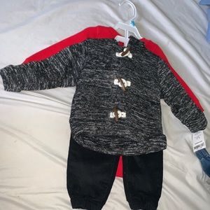 Carters 3 Piece Outfit w/ Adorable Onesie